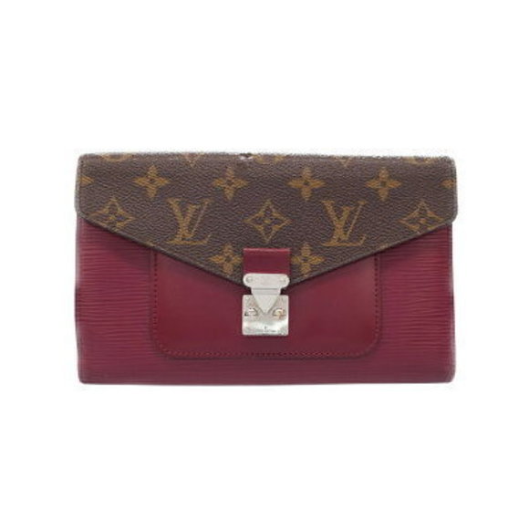 Louis Vuitton Epi Portefeuille Marie Rose Pink Bifold Long Wallet - Picture 1 of 8